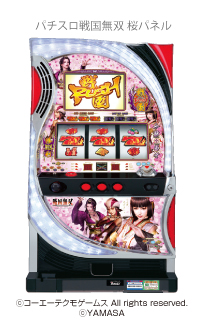 山佐パチスロ戦国無双桜パネル